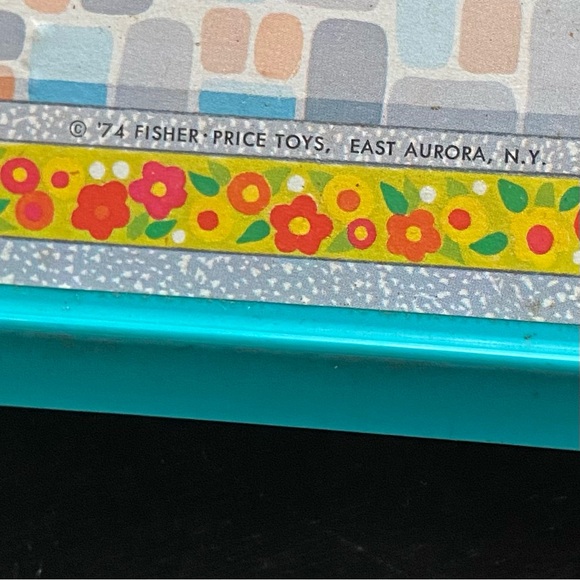 Fisher Price Little People Vintage 1974 Play Family A Frame House #990 Only - Picture 9 of 12